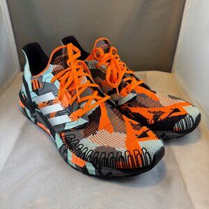 Adidas UltraBoost 20 Geometric Pack Signal Orange Mint FV8359 Size 12 EUC RARE